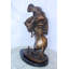 Statue de Hochet Remington, décor occidental, collection Nifao Hochet serpent 15 po x 10 po x H 22 po