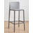 Modern And Simple Plastic One-Piece Moulded Backrest Bar Stools-114309380