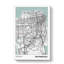 Map San Francisco USA - Wrapped Canvas-61877835