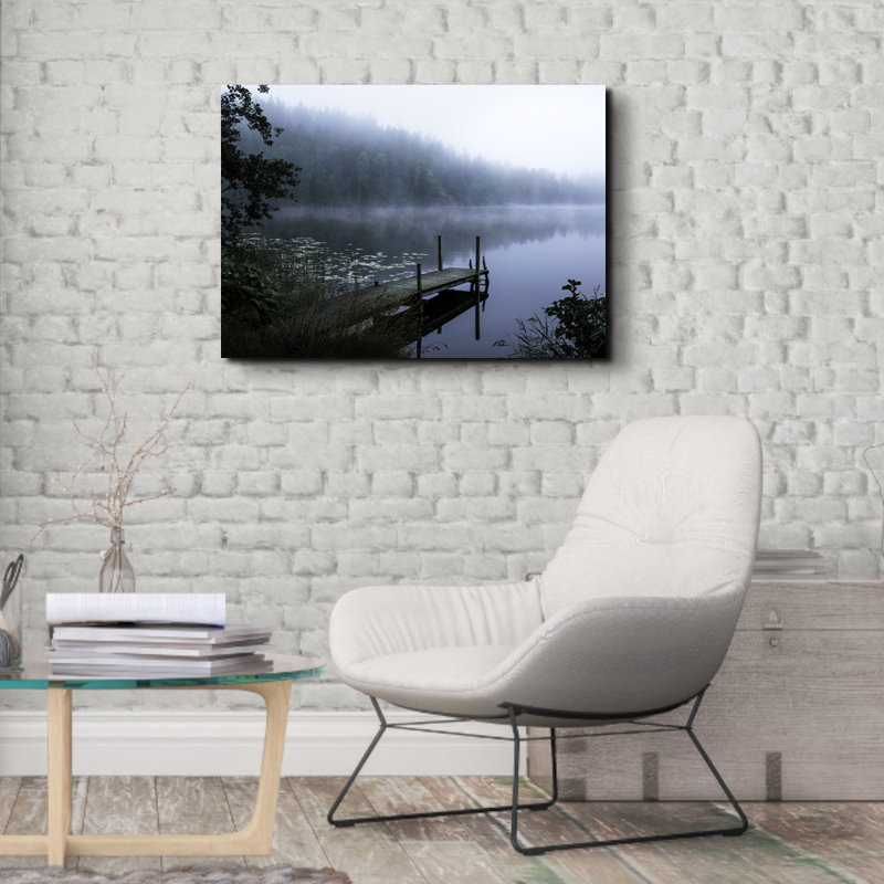 «Burdella Moody Morning», reproduction sur toile tendue, H 20 po x l 24 po x P 1,5 po