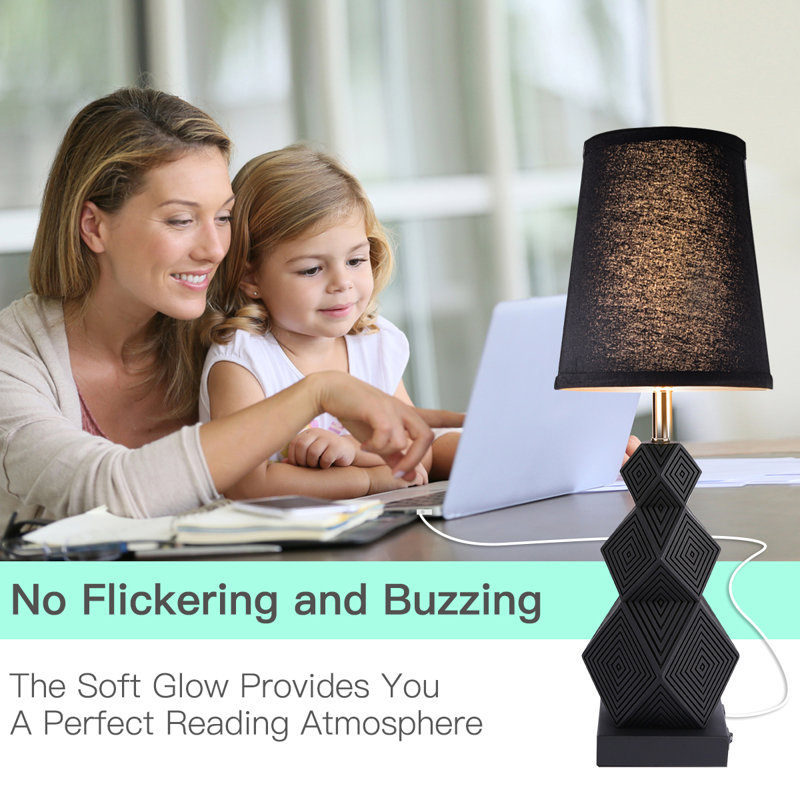 Resin USB Table Lamp