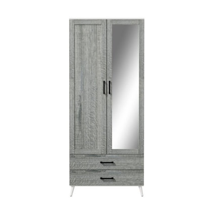 Bostick Solid Wood Wardrobe