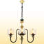 Lustre classique / traditionnel 3 lumières