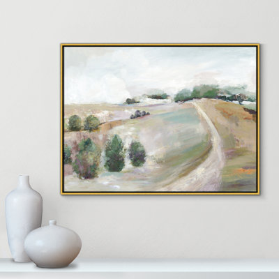 «Kel Country Road Hill» par Allison Pearce, reproduction sur toile flottante