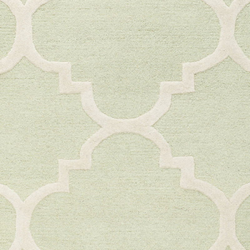 Cannen Hand Tufted Wool Geometric Rug, Rectangle 5' x 8'
