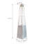 Chauffe-terrasse au propane 42 000 BTU