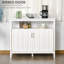 Buffet, armoire de rangement et tablette réglable 41,76 po Dililah