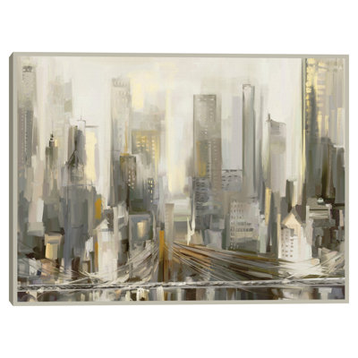 City Lights by Studio Arts Canvas Art Print