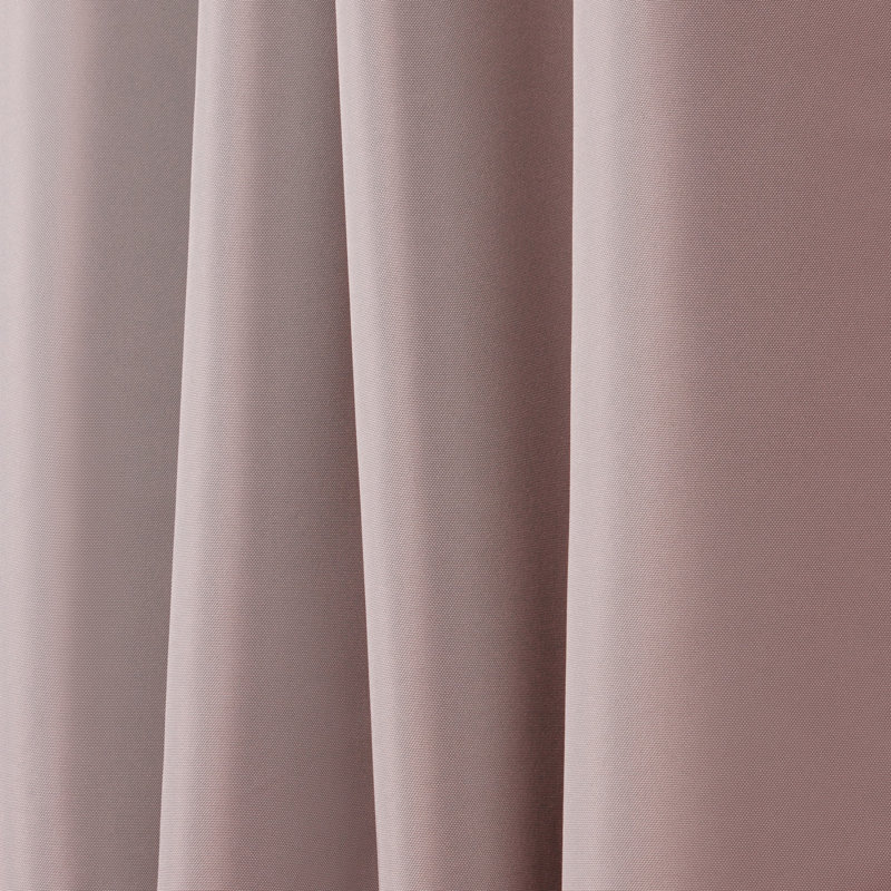 Paire de rideaux en polyester avec œillets pour l'intérieur et l'extérieur Nicole Miller (ensemble de 2), Rosé