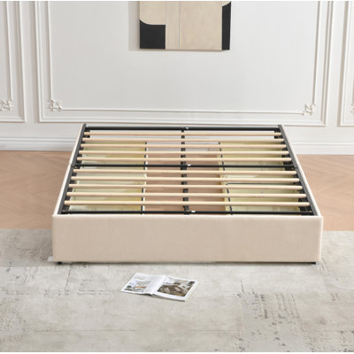 Schernik Upholstered  4 Drawers Storage Platform Bed