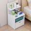 Hirasuna 32.5cm W Manufactured Wood Bedside Table