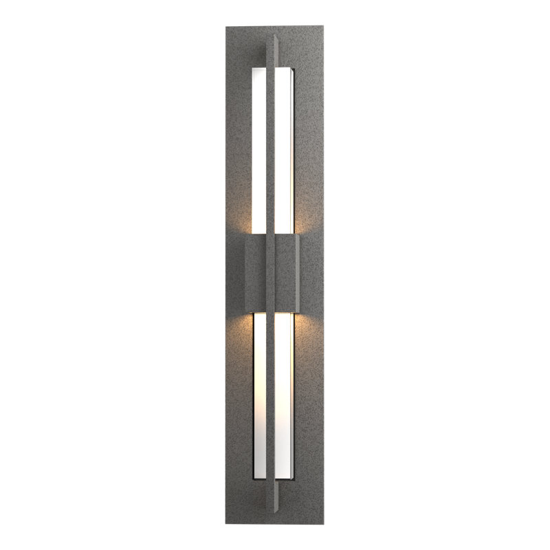 Axis LED Outdoor Flush Mount, Natural Iron, 31" H x 4.8" W x 4.2" D