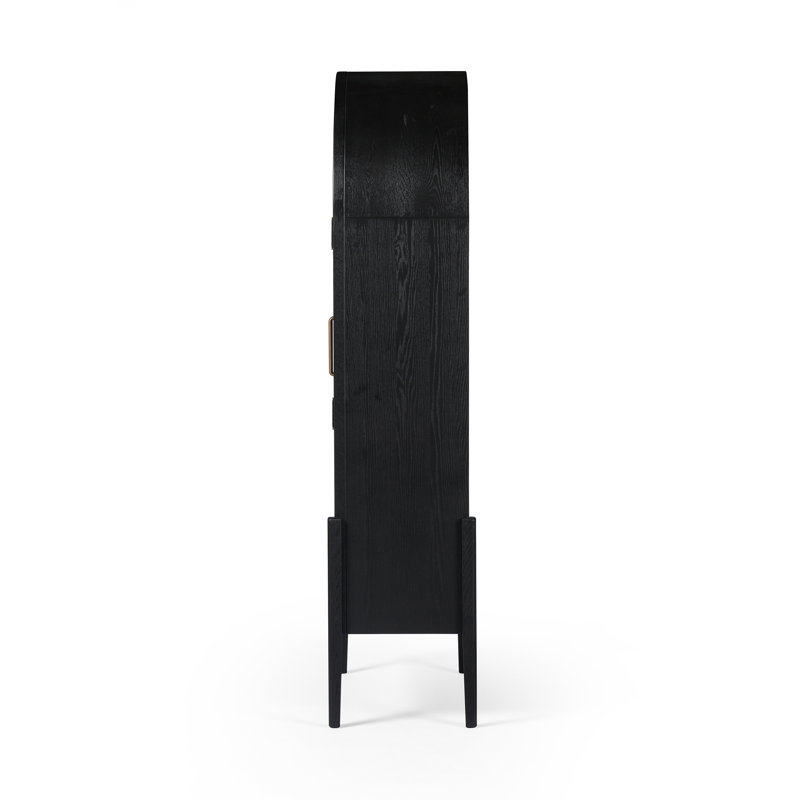 Tolle China Cabinet, Drifted Black