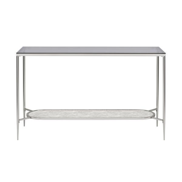 48'' Glass Top Console Table