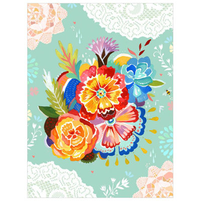Katie Daisy Plants & Flowers Canvas Art