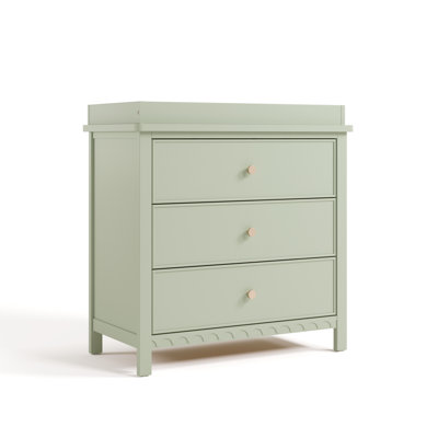 Sasha 3 Drawer Chest With Changing Topper