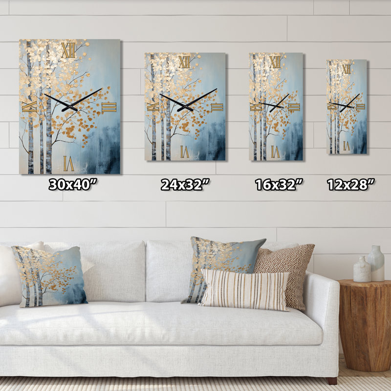Charyl - Trees Very Wall Clocks, Small