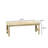 Backless Slatted Bench,Wood Outdoor Bench