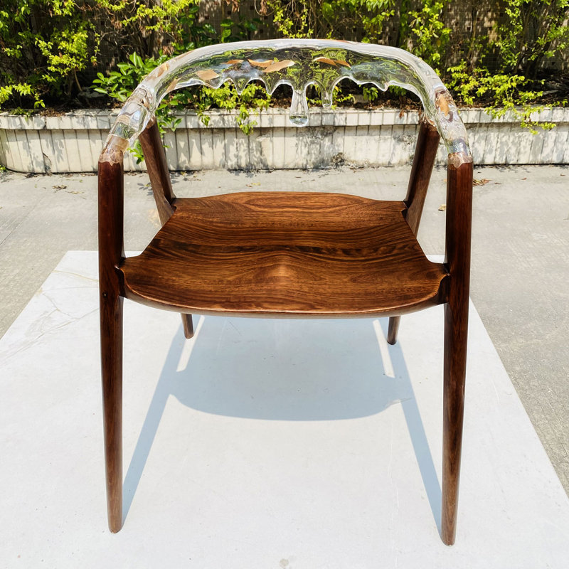 Wood Accent Chair