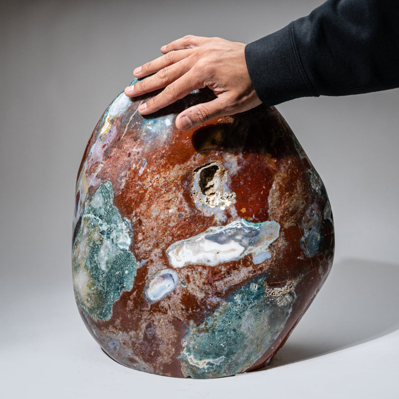 Large Genuine Polished Ocean Jasper Freeform (75.4 Lbs)