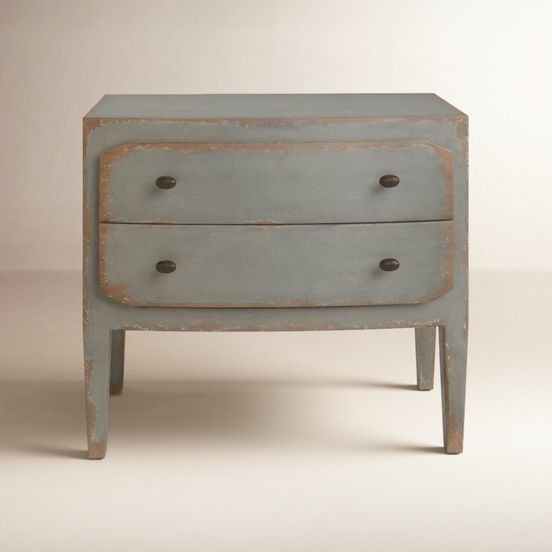CiaoBella 2 - Drawer Nightstand, Speckled Gray