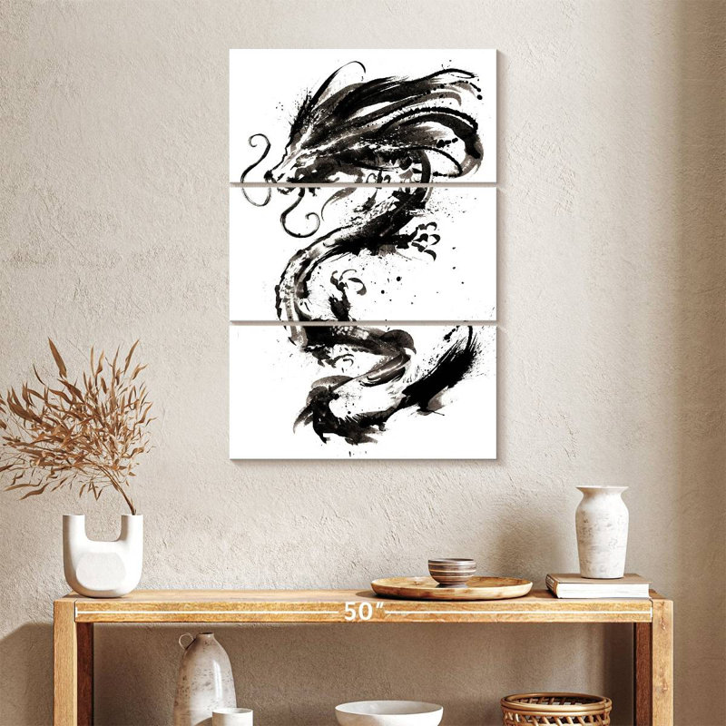 Kelan Asian Dragon, 38" H x 24" W
