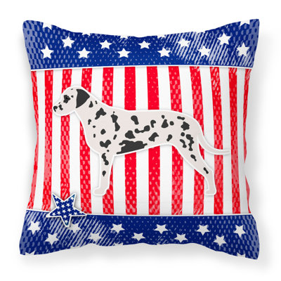 Patriotic Outdoor Throw Pillow