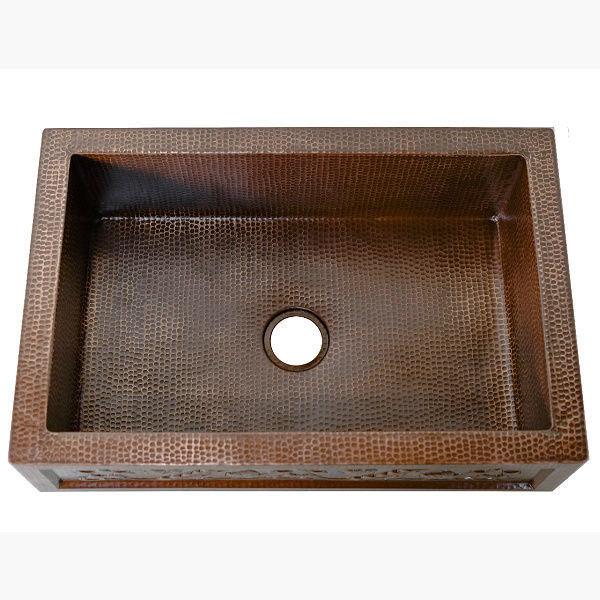 Lark Manor 560mm W Single Bowl Copper Kitchen Sink