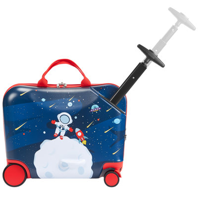 Valise légère pour enfants avec roulettes 18 po