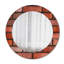 Huldar Glass Flat Wall Mirror