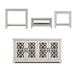 Weddel Basilico Transitional Coordinated Living Room 4 Piece Set