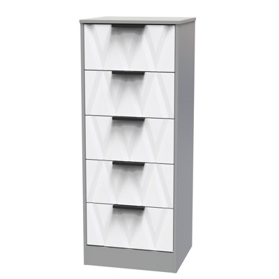 Las Vegas 45cm W Manufactured Wood Bedside Table