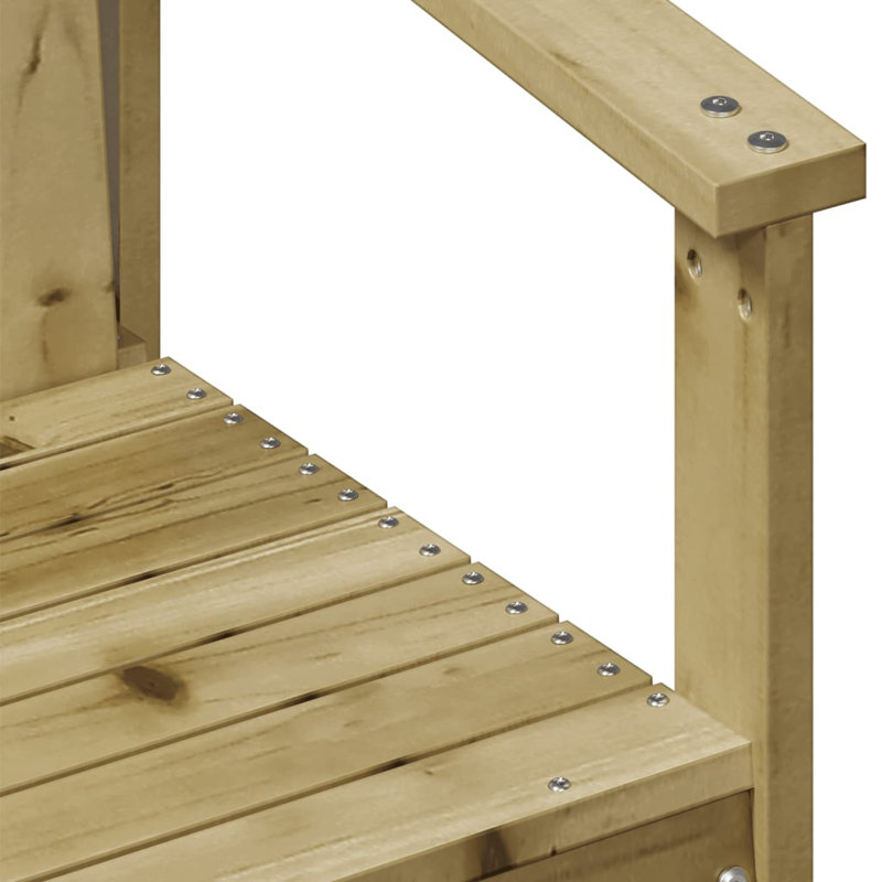 Anacleto Outdoor Garden Chair, Brown