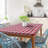 Sorfey Indoor/Outdoor Vinyl Elastic Edge Fitted Tablecloth Cover. Checkered Design, Flannel Backed Leak Proof Lining, Easy To Clean. Stretched To Fit Rectangle Table-108277613-108277616