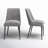 Linen Blend Metal Side Chair Dining Chair-1847891653-1847891706