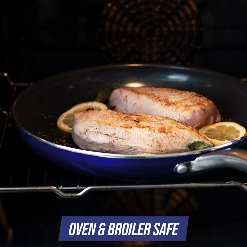 Blue Diamond 20-Piece Nonstick Aluminum Cookware Set