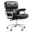 Chaise de bureau en cuir véritable-106721984