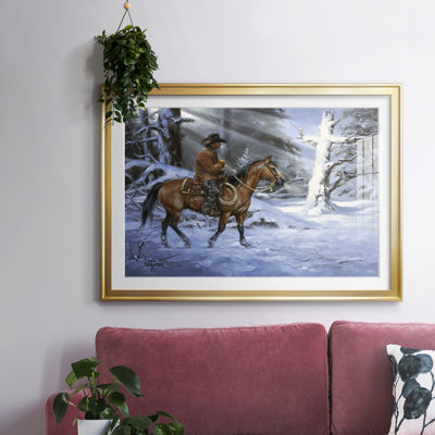 Silent Night, Holy Night, reproduction d'art encadrée