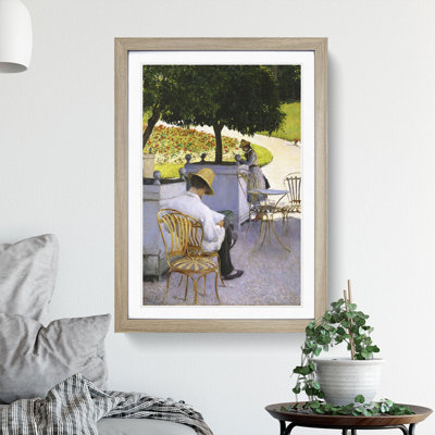 The Orange Trees by Gustave Caillebotte - Picture Frame Painting