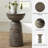 Daysia Solid Wood End Table