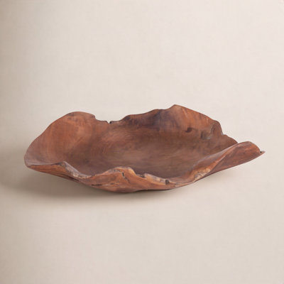 Eljah Handmade Wood Decorative Bowl 1