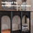 Black Solid Wood Console Table, Pre-Assembled
