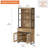 WAMPAT Home Office Furniture Set: 59In Modern Executive Desk With Charging Station And Drawers And 72In Tall Bookcases, Home Office Furniture For Living Room, Bedroom-122933762