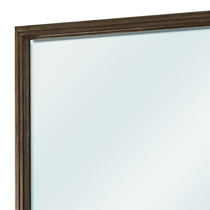 Aust Wood Flat Wall Mirror