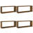 vidaXL Wall Cube Shelves Wall Mounted Organizer Engineered Wood-463728102