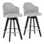 Tabouret de comptoir pivotant 26 po Arabelle-101486021-70253047-90192367