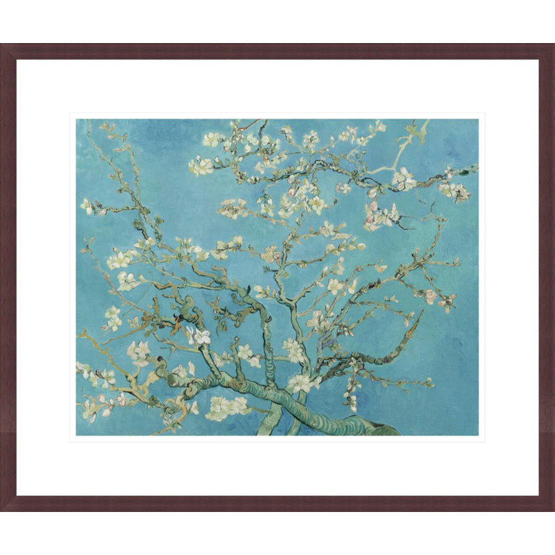 «Almond Blossom» par Vincent van Gogh, impression giclée encadrée, H 17,75 po x l 21,01 po