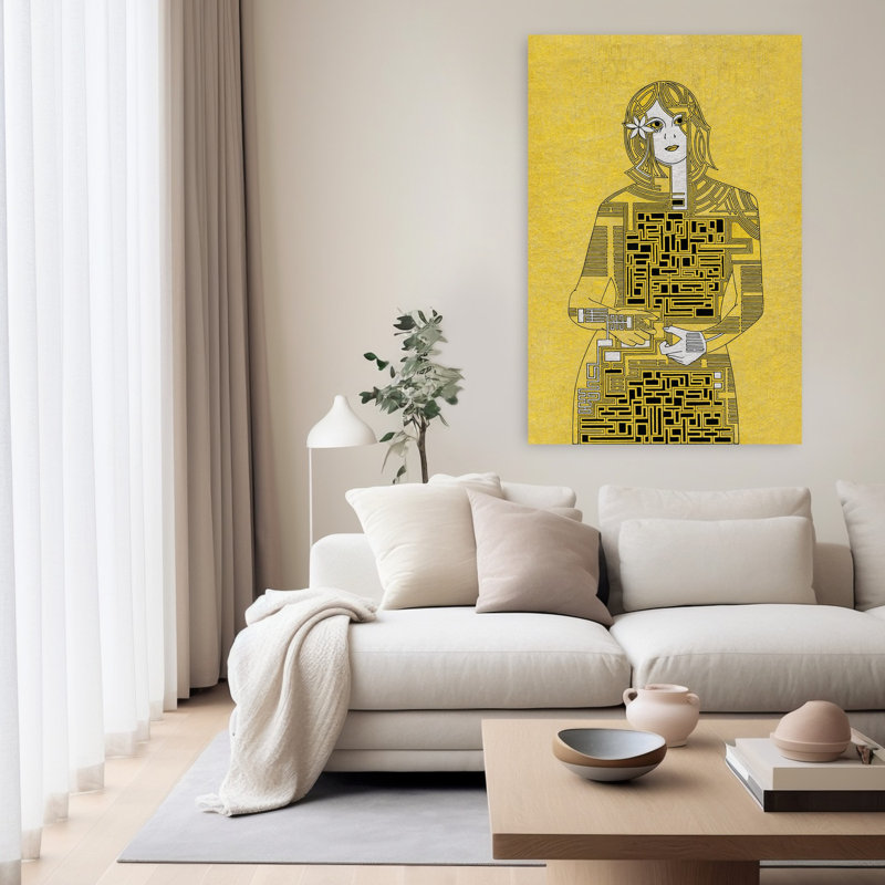 Art contemporain contemporain abstrait, H 60 po x l 40 po
