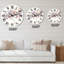 Horloge murale bohème et éclectique-60328320