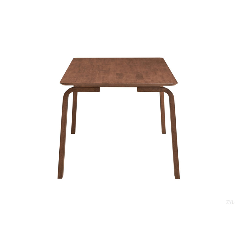 Ginny Walnut Finish Dining Table
